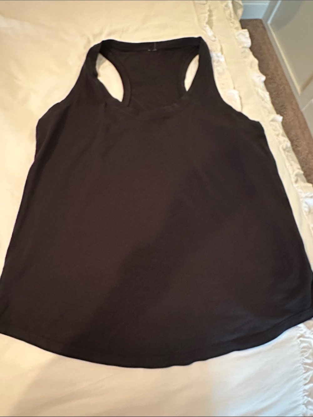 Lululemon Love Tank Top Black- Size 8